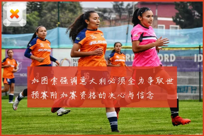 加图索强调意大利必须全力争取世预赛附加赛资格的决心与信念
